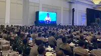 Rapim TNI-Polri, Seskab Teddy Sebut Prabowo Minta Aparat Sigap Ketika Warga Butuh Bantuan