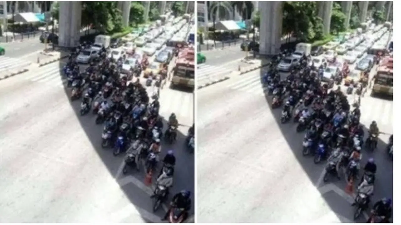5 Tingkah Orang Hindarin Panas di Perempatan yang Kocak Banget