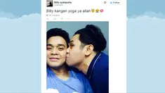Billy Syahputra senantiasa mendoakan kesembuhan kakaknya Olga Syahputra. Billy memanggil Olga dengan sebutan Yoga. Berikut ini beberapa doa Billy untuk Olga yang pernah muncul di Twitter (5/7/2014).(Twitter.com/@bangbily)