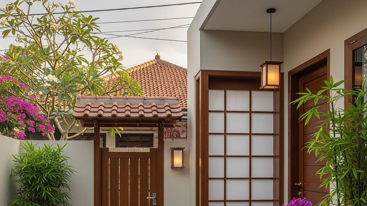 7 Desain Area Depan Rumah Ala Jepang yang Membuat Rumah Sempit Terasa Lebih Lapang