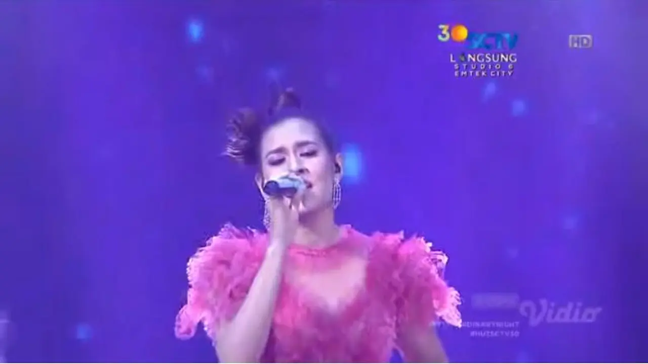 Raisa di Ultah SCTV