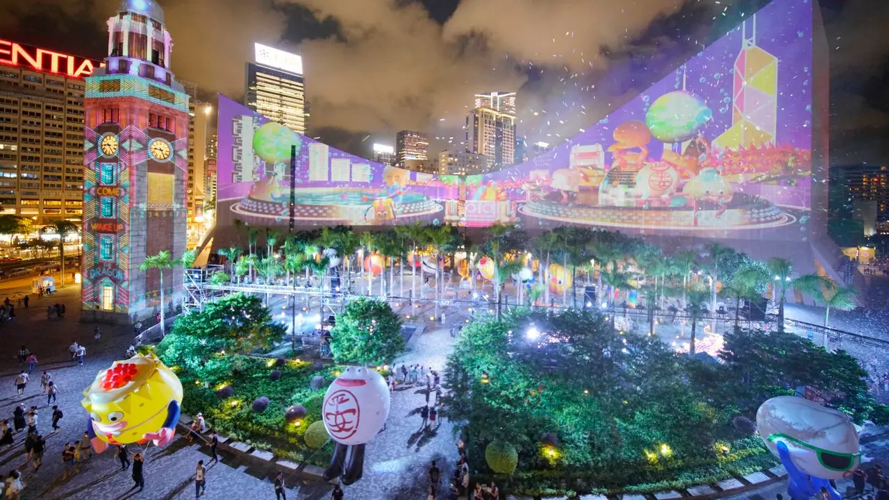 Hong Kong Pulse Light Show