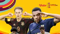 Piala Dunia U-17 - Prediksi susunan pemain final Piala Dunia U-17 Jerman vs Prancis (Bola.com/Decika Fatmawaty)