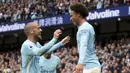 7. Leroy Sane (Manchester City) - 6 Gol. (AP/Nick Potts)