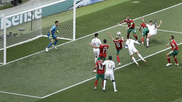 Cristiano Ronaldo, Piala Dunia 2018, Pesta Bola 2018