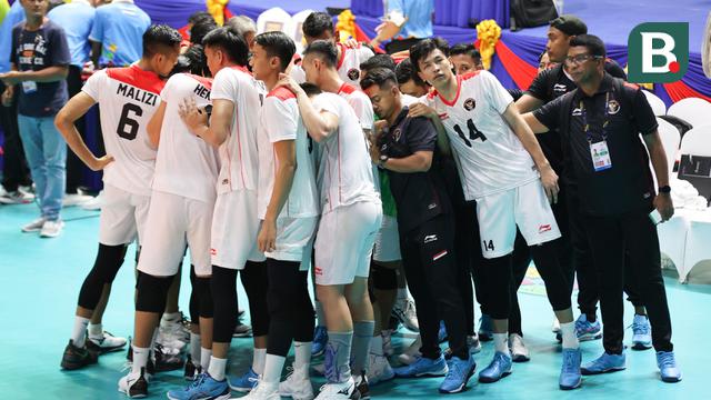 Timnas Indonesia vs Timnas Vietnam Semifinal Voli Putra SEA Games 2023