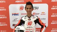 Pebalap binaan PT. Astra Honda Motor (AHM), Gerry Salim, akan tampil pada seri perdana Asia Talent Cup (ATC) 2017 di Sirkuit Internasional Chang, Buriram, Thailand, 11-12 Maret 2017. (PT. AHM)