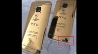 Foto promosi HTC One M9 yang dipotret mengguunakan iPhone (Foto: via Phone Arena)