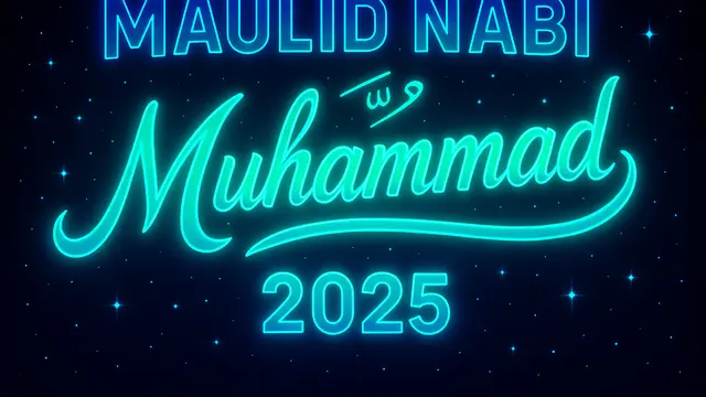 Spanduk Maulid Nabi 2025 (Foto: ChatGPT)
