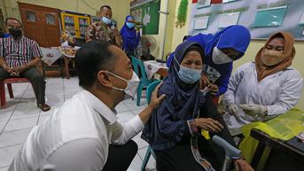 Kasus Covid-19 Surabaya Naik-Turun, Eri Cahyadi Masifkan Vaksinasi Booster
