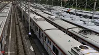 Arus Balik Padati Stasiun KA Rangkasbitung