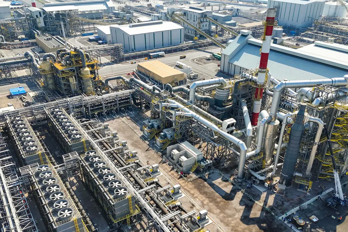 Bakal Diresmikan Presiden Jokowi, Seperti Ini Penampakan Smelter Freeport Indonesia di Gresik