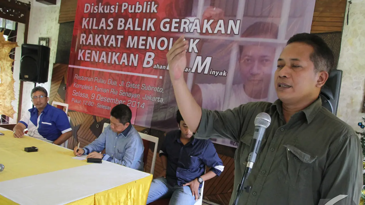 Diskusi Kilas Balik Gerakan Rakyat Menolak Kenaikan BBM