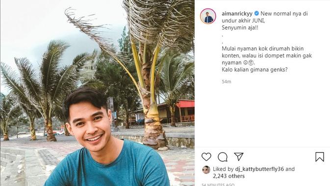 Aiman Ricky (Foto: Instagram/@aimanrickyy)