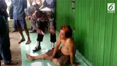 Diduga akan bunuh diri seorang pria diamankan warga. Diduga pria tersebut mengkonsumsi pil PCC
