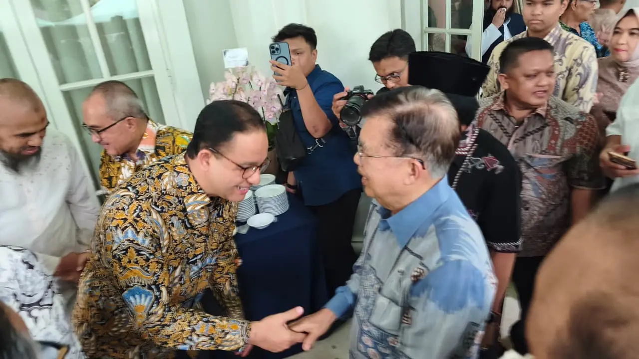 Anies hadir tasyakuran HUT ke-84 JK