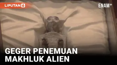 Kongres Meksiko dikagetkan dengan presentasi soal penemuan makhluk yang diyakini sebagai jenazah Alien. Jumlahnya ada dua, ditemukan di gurun pasir Peru. Benarkah makhluk tersebut adalah alien yang diawetkan?