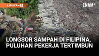 TPA Ambruk di Filipina, Puluhan Pekerja Tertimbun Sampah