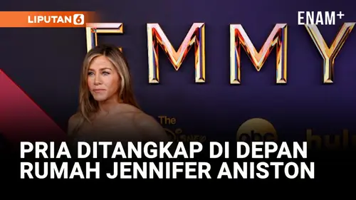 VIDEO: Pria Ditangkap Setelah Menabrakkan Mobil ke Gerbang Rumah Jennifer Aniston