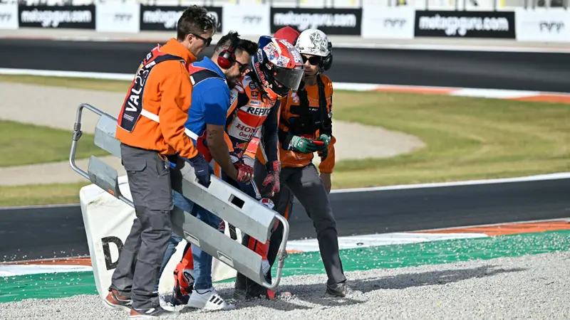 Foto: Senggolan dengan Marc Marquez, Jorge Martin Harus Relakan Persaingan Gelar Juara Dunia MotoGP 2023