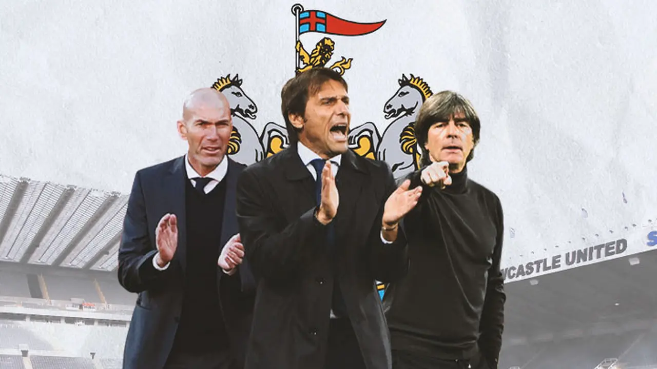 Newcastle United - Zinedine Zidane, Antonio Conte, Joachim Loew