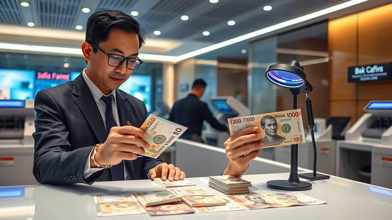 perbedaan uang asli dan palsu