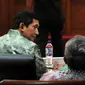 Dirut Utama PT Freeport Maroef Sjamsoeddin memenuhi panggilan Mahkamah Kehormadan Dewan (MKD) DPR RI, Jakarta, Kamis (12/3). (Liputan6.com/Johan Tallo)