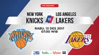 Saksikan Live Streaming Knicks Vs Lakers di Bola.com