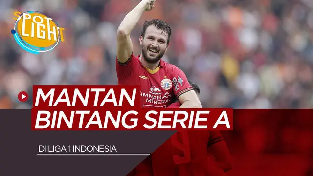 VIDEO: 5 Mantan Pemain Serie A yang Bermain di Liga 1 Indonesia Termasuk Marco Motta di Persija
