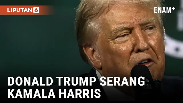 Donald Trump Memuji Lukanya dan Menyerang Kamala Harris dalam Pidatonya