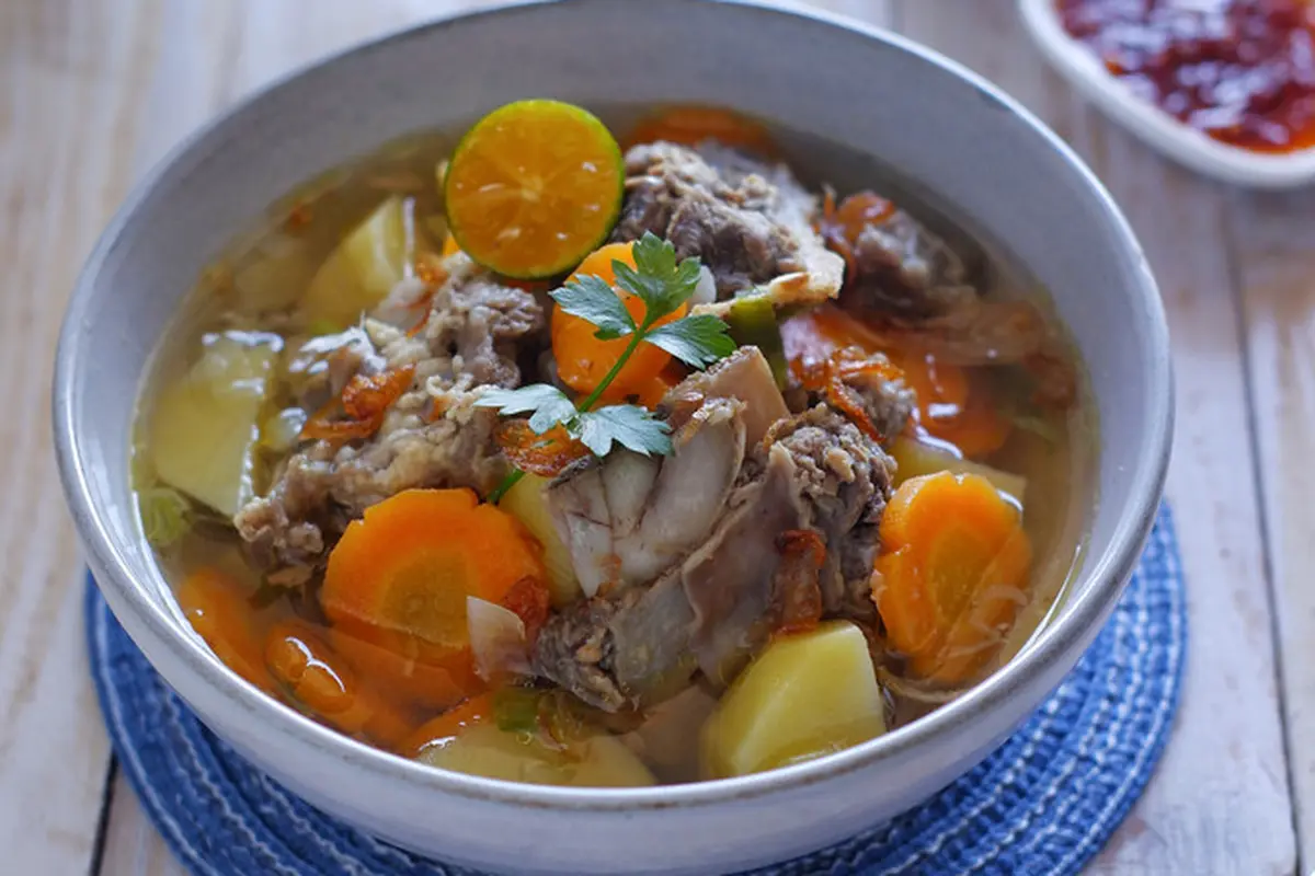 Sop Daging Sapi Bening