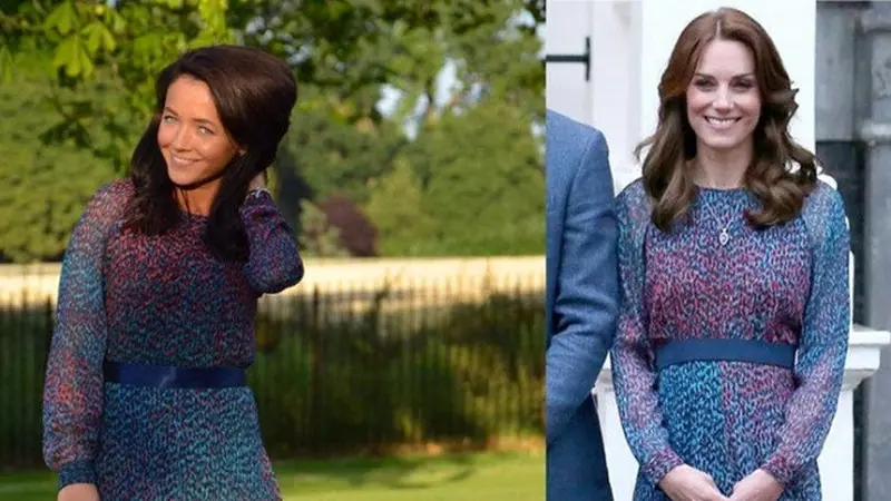 Wanita ini ingin tampil bak Kate Middleton (foto: instagram @greatRepliKate)