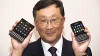 Bos BlackBerry Pamerkan Dua Senjata Andalan Barunya