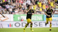 Shinji Kagawa menjadi pemain Jepang yang paling banyak mencetak gol di Bundesliga. (doc. Borussia Dortmund)