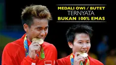 Video proses pembuatan medali untuk Olimpiade Rio 2016, ternyata medali yang diraih Tontowi Ahmad/Liliyana Natsir bukan emas murni.