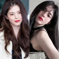 Lihat di sini beberapa gaya bold Han So Hee dengan lipstik merah, yang kontras dengan kulit putihnya.