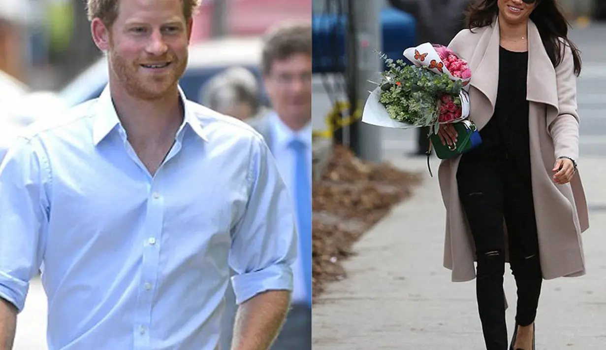 Menyusuri jalan di kawasan Toronto, Meghan Markle membawa rangkaian bunga cantik. Ramai dibicarakan, bunga yang dibawanya merupakan pemberian dari kekasihnya, Pangeran Harry. (doc.dailymail.com)