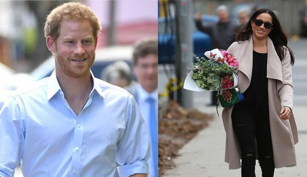Menyusuri jalan di kawasan Toronto, Meghan Markle membawa rangkaian bunga cantik. Ramai dibicarakan, bunga yang dibawanya merupakan pemberian dari kekasihnya, Pangeran Harry. (doc.dailymail.com)