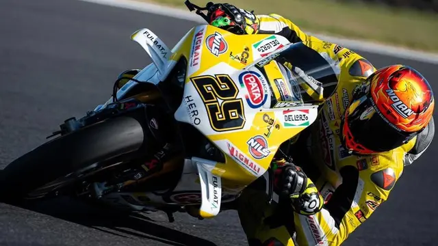 Pembalap Ducati, Nicolo Bulega Mendominasi dalam Tes Pramusim WorldSBK Australia 2025