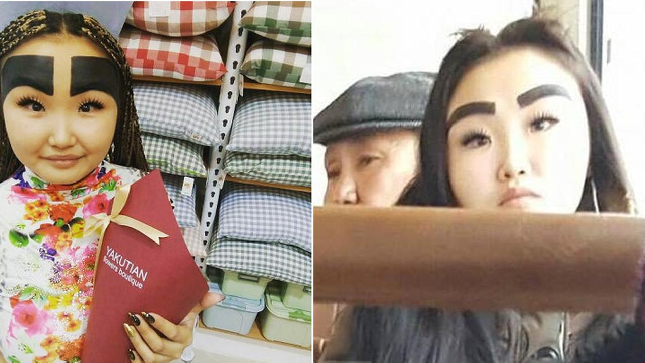 Terinspirasi Angry Bird, Alis Wanita asal Rusia Bikin Ngakak Netizen