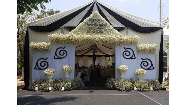 5 Potret Tenda Nikah Ini Unik, Bikin Geleng Kepala