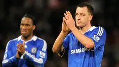 Chelsea's English John Terry leave the pitch after losing 0-3 in their English Premier League match on January 11, 2009 at Old Trafford in Manchester. AFP PHOTO/ANDREW YATES