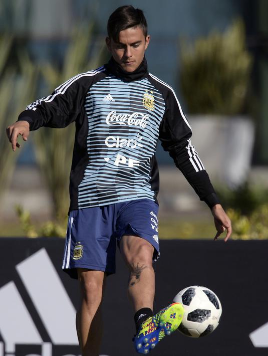 FOTO: Lionel Messi Mulai Latihan bersama Timnas Argentina