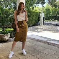 Nia Ramadhani foto di rumah yang dihuninya di Beverly Hills, Los Angeles, California (Instagram/@ramadhaniabakrie)