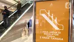 Pengunjung beraktivitas di salah satu pusat perbelanjaan di Depok, Jawa Barat, Rabu (17/6/2020). Mulai 16 Juni 2020, sejumlah pusat perbelanjaan di Kota Depok kembali beroperasi selama masa PSBB proporsional, namun tetap dengan memerhatikan protokol kesehatan. (Liputan6.com/Immanuel Antonius)