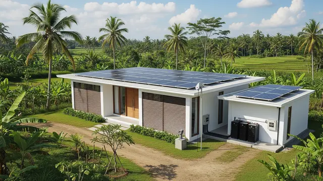 Model Rumah Sederhana Tapi Mewah yang Ramah Lingkungan/Ilustrasi AI