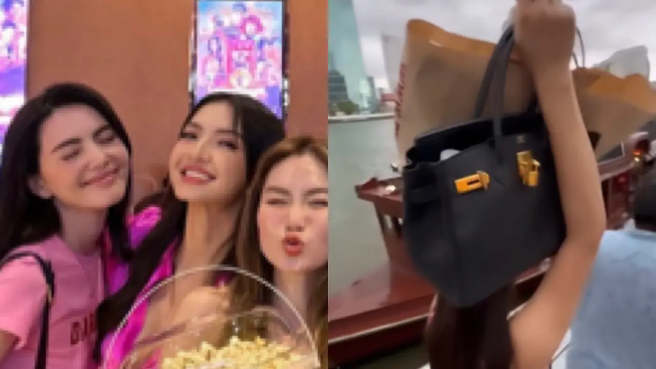 Penampilan Raline Shah di Bangkok