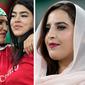 Potret Fans Cantik Maroko di Piala Dunia 2022&nbsp;