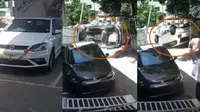 Masih Bau Dealer, Mobil Ini Terguling Setelah Serah Terima