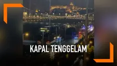 Kapal yang mengangkut turis Korea Selatan tenggelam di sungai Danube Budapest Hungaria hari Rabu (29/5) malam. Kapal tenggelam usai bertabrakan dengan kapal pesiar, 7 penumpang dipastikan tewas.